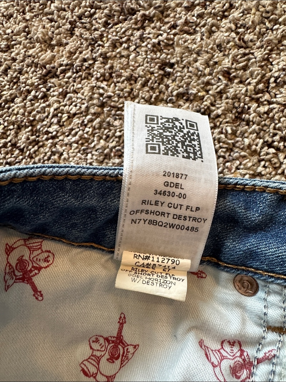 True Religion Riley Short - Picture 5 of 5